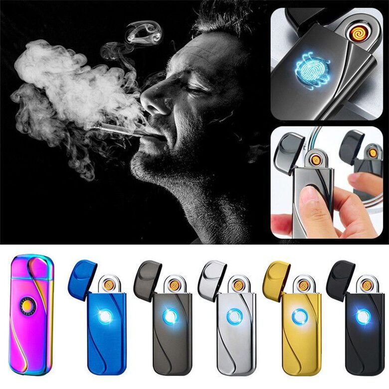 LED usb pieskāriena šķiltavas, strādā vējā