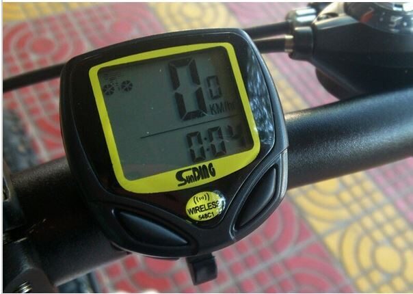 Velosipēdu spidometrs, ūdens izturīgs, BEZVADU