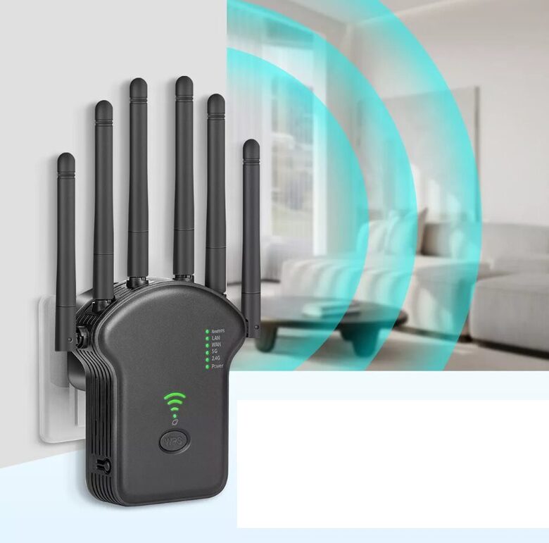 Wifi signāla pastiprinātājs 300m, 1200Mbps, 2.4Gz