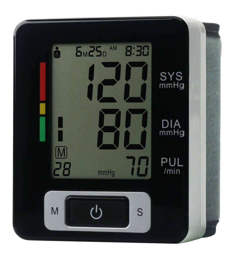 Digitālais asinsspiediena mērītājs, LCD displejs