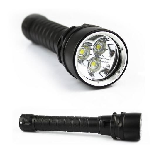 Zemūdens Led Lukturis Cree XM-L T6, 3X 100 m
