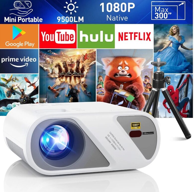 Video Projektors Wifi 5G HD