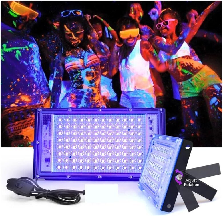 Ultravioletā gaisma - Prožektors 100w