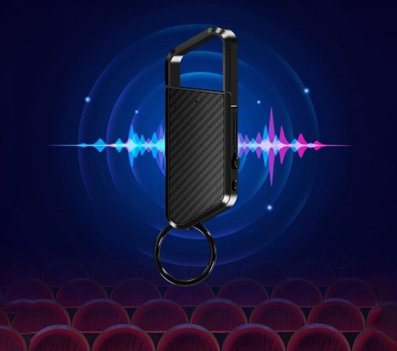 mini Diktafons kā atslēgas piekariņš (32gb, 16h no vietas ieraksts), balss aktivizācijas funkcija