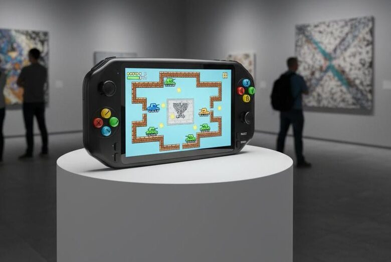 Retro Spēļu Konsole "RetroPlay" ar 7000 Spēlēm, LIELS 7 Collu ekrāns