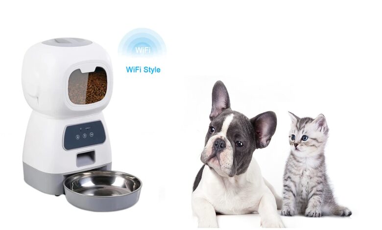 Dzīvnieku automātiskā barotava, wifi- vadība no telefona