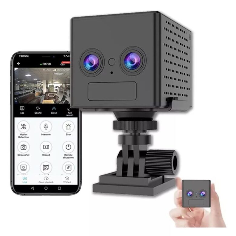 4G video novērošanas kamera ar sim karti 5MP 2 kameras