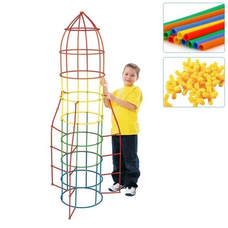 Bērnu konstruktors 3D, 409 detaļas