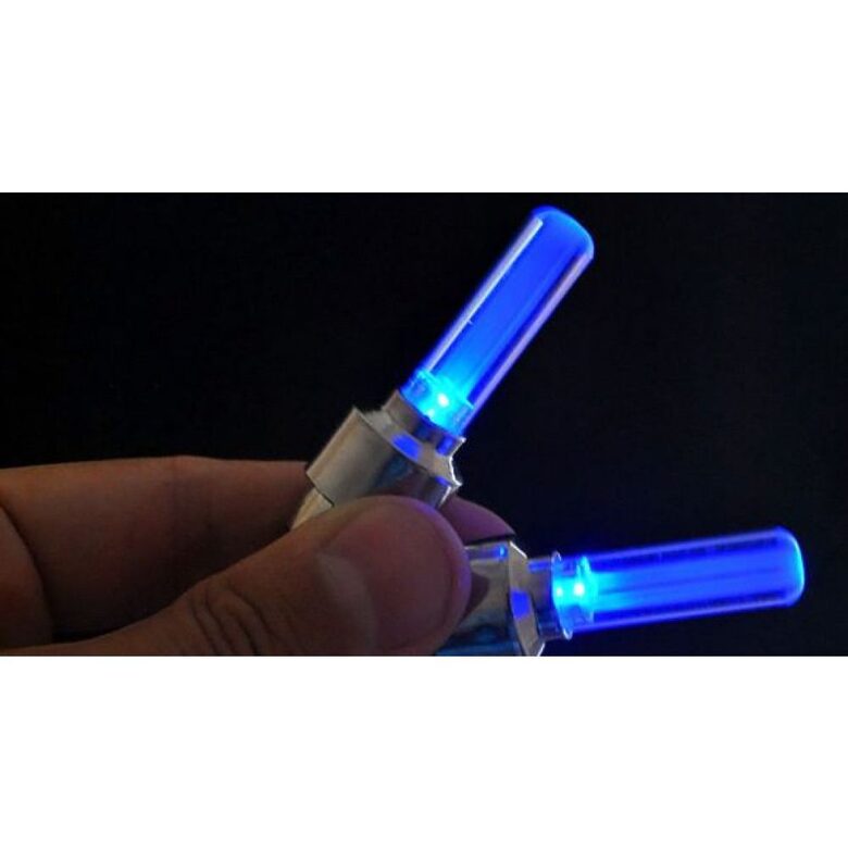 LED ventiļa uzgalis, smart light, zils