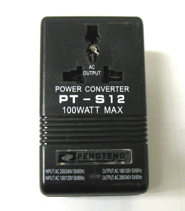 Strāvas pārveidotājs, inverters 220v uz 110v 100w