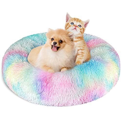 Pūkaina un mīksta Dzīvnieku guļvieta (60*60cm), kaķiem, suņiem