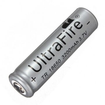 18650 Li-ion 3.7V 3200mAh akumulators / baterija