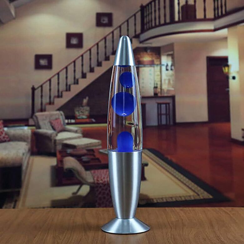 Lavas Lampa 34,5cm, zila