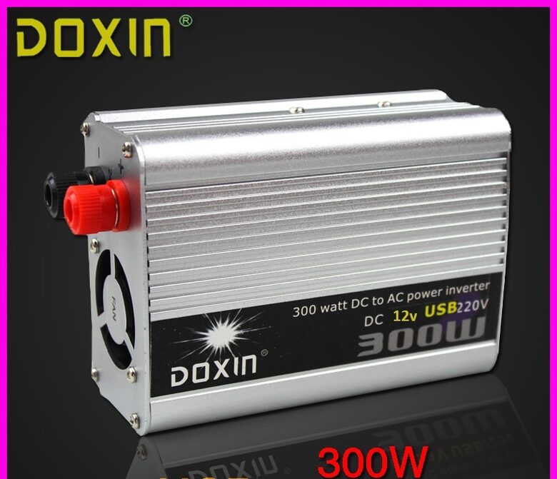 Doxin 300W Inverters: 12V uz 220V Sprieguma Pārveidotājs
