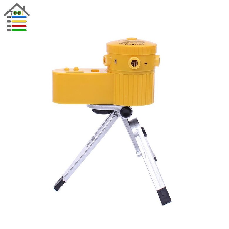 Lāzera līmeņrādis - multi funkcionāls- ar līniju: horizontālu/vertikālu, punktu, krustu