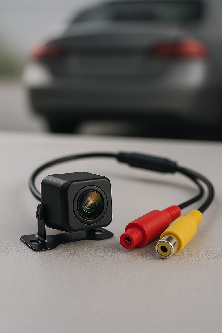 Auto atpakaļskata kamera ar nakts redzamību un 170° grādu leņķi, ūdens izturīga
