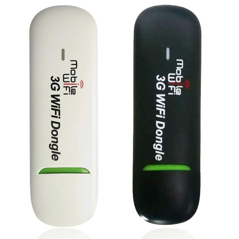 Pārnēsājams 3G bezvadu mobilais Wi-Fi rūteris modems ar SIM kartes slotu USB