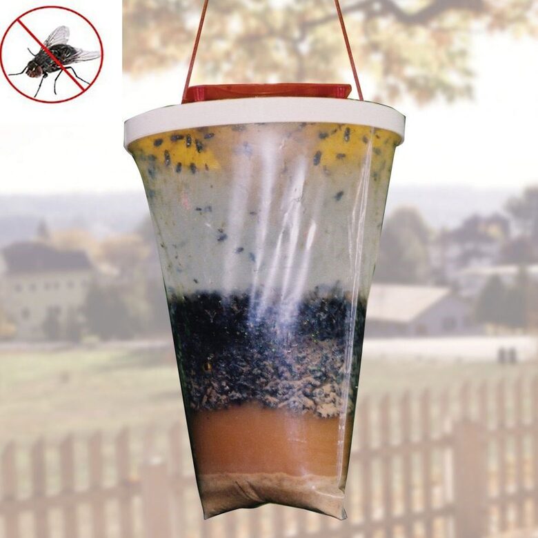 Mušu 'atbaidītājs' slazds (ar pievilinošo pārtikas vielu)