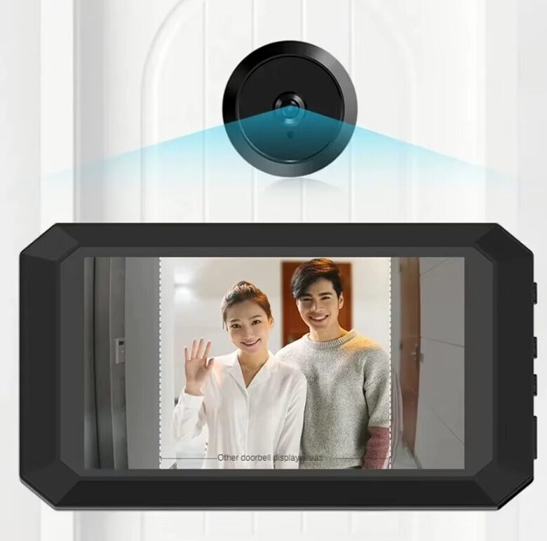 Durvju Actiņa ar kameru un 3.97 collu HD LCD ekrāns