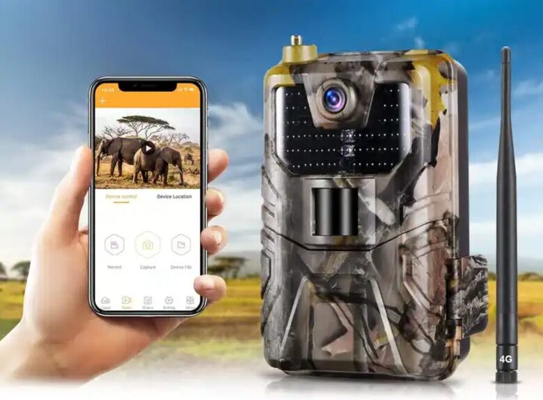 Suntekcam HC900LTE 4G meža kamera, 20MP 940nm (0.3s MMS/SMS/SMTP/FTP) nakts redzamības mednieku kamera, IP65