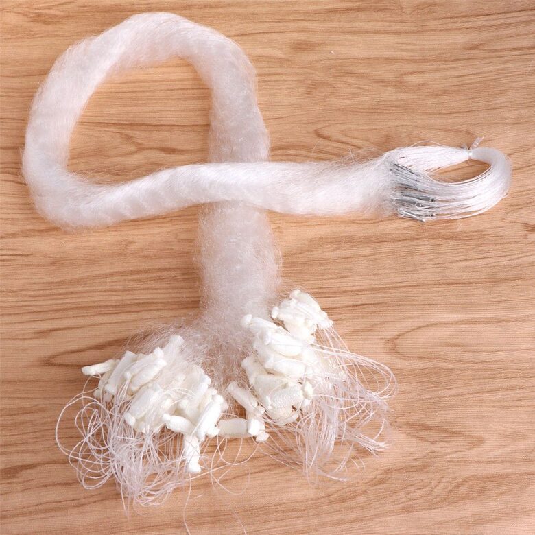 Zivju zvejas tīkls 15m ar pludiņiem