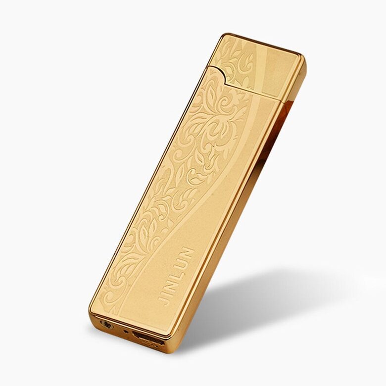 Uzlādējamas elektroniskās šķiltavas, 'Gold'