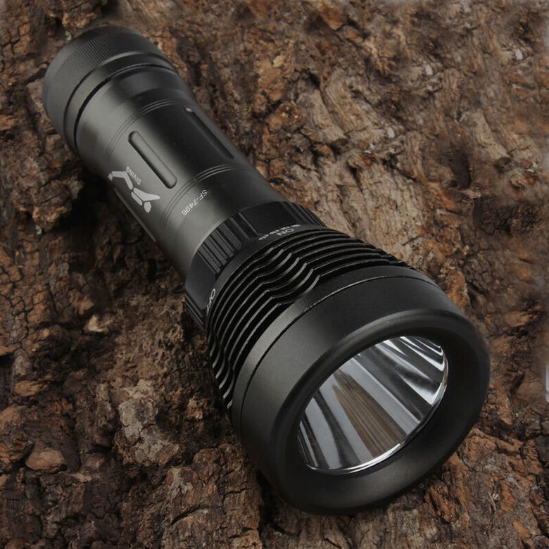 Zemūdens Led Lukturis Cree T6 daivingam, 80m