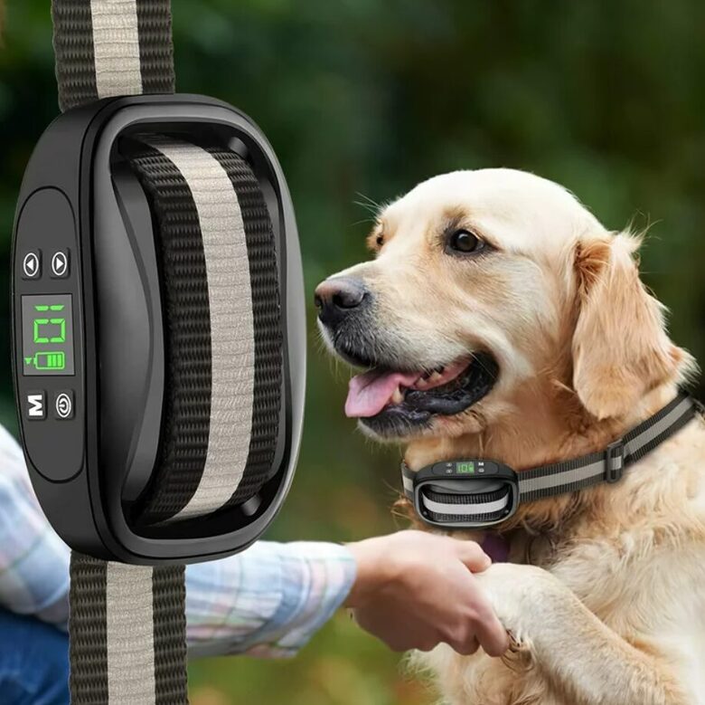GPS bezvadu suņu žogs D2000m (mājdzīvnieku ierobežošanas sistēma, regulējams brīdinājuma stiprums, uzlādējams, vidējiem un lieliem suņiem)