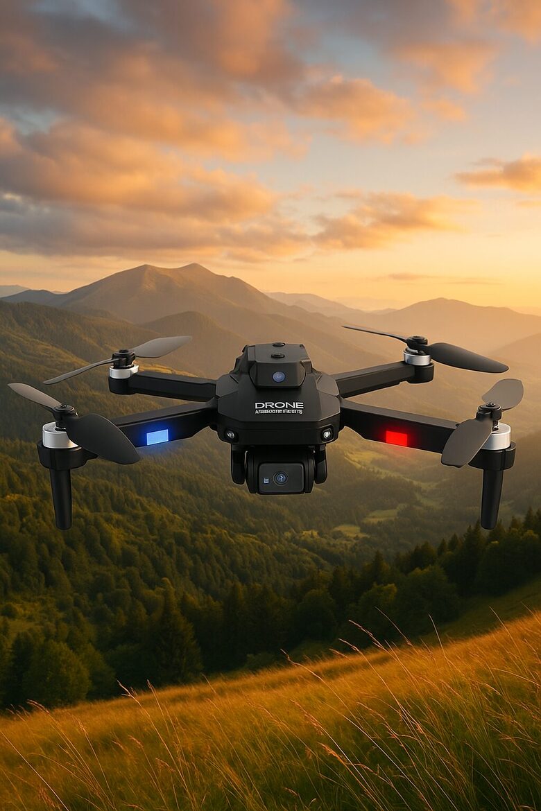 FlexCam 1800 Pro drons ar 90 grādu kameru un Wi-Fi vadību