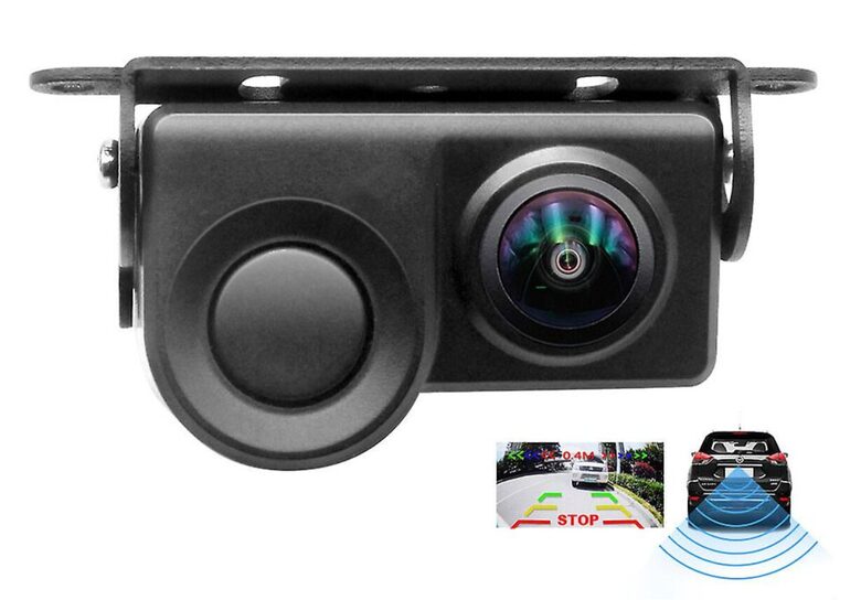 Automašīnas atpakaļskata kamera ar parkošanās sensoru