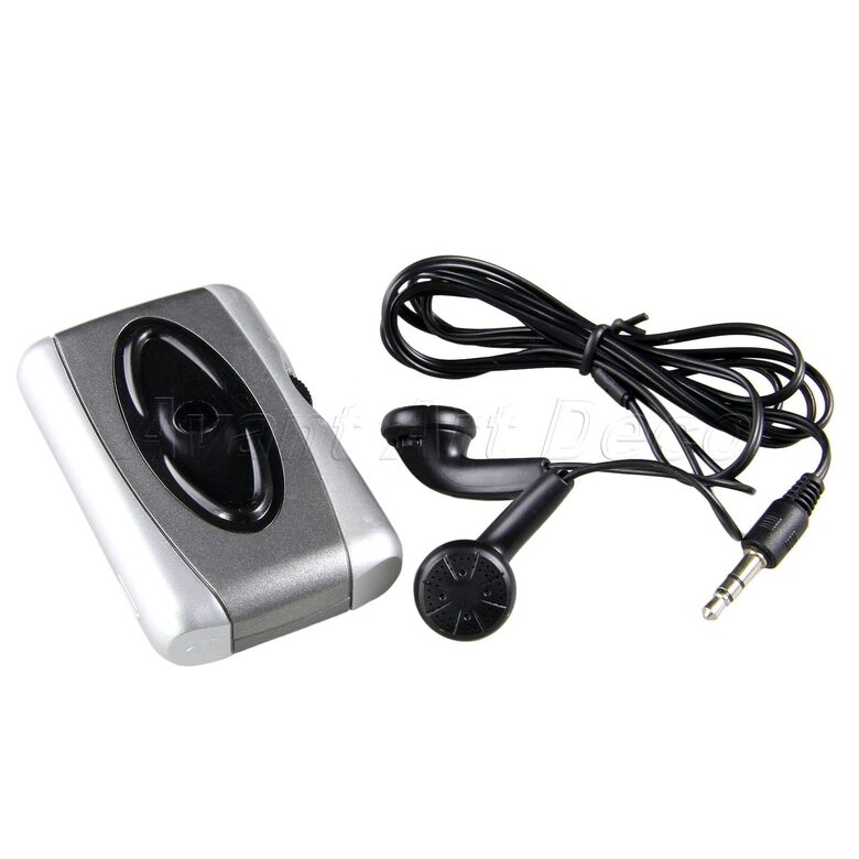 Skaņas pastiprinātājs ar austiņām