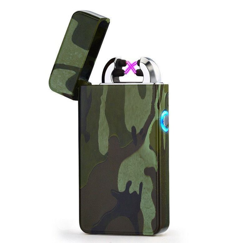 Nenodzēšamās šķiltavas ar plazmas gaismu, uzlādējamas ar USB