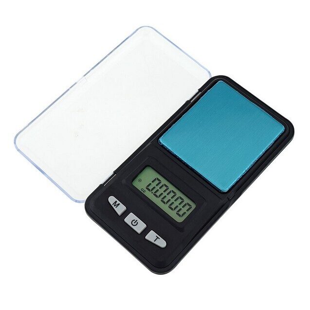 LCD kabatas dārglietu svari - 0,01g/200g