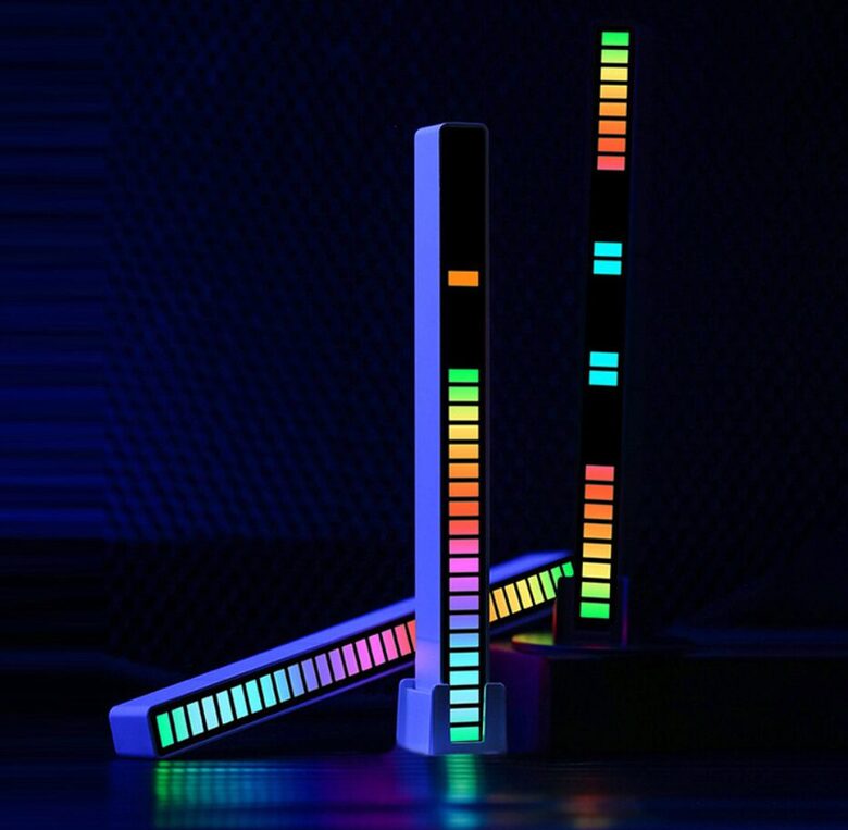 Led Rgb lampa, skaņas aktivizācija