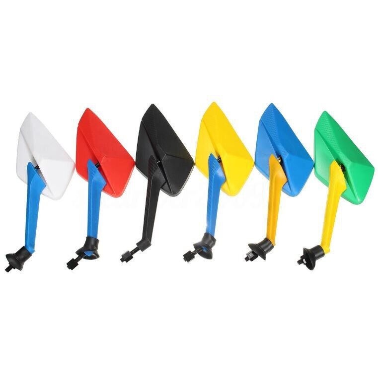 Motocikla atpakaļskata spoguļi universālie 2 gab. - XXL - CARBON