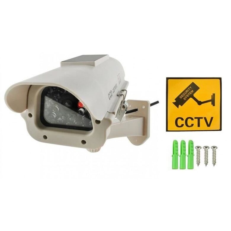 Fake kamera - butaforija ar saules bateriju