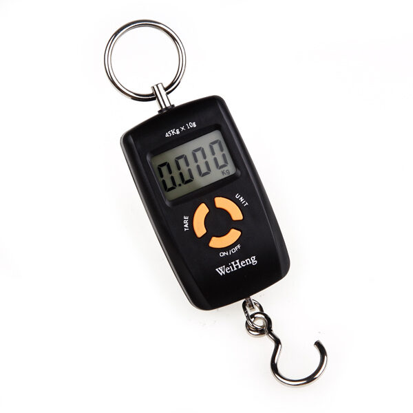 Pārnēsājami svari ar LCD displeju 45kg elektroniskie svari