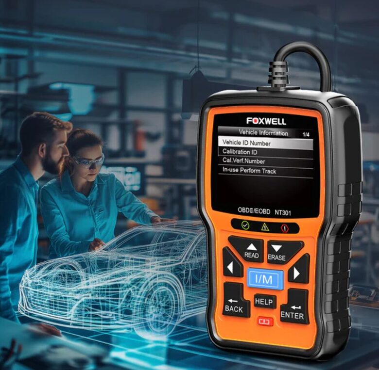 Foxwell NT301 OBD2 Kodu Skeneris Auto Diagnostikai