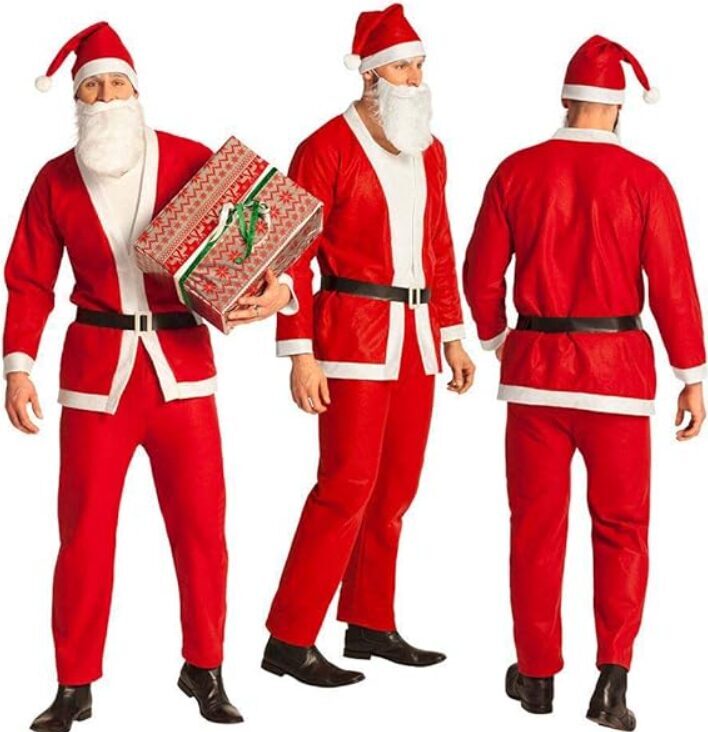 Ziemassvētku vecīša kostīms, Salaveča - Santa claus tērps