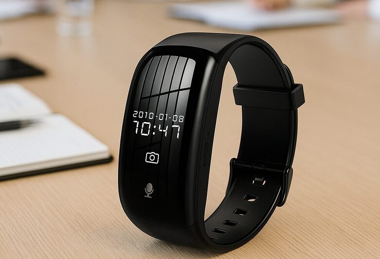 1080P Rokas Pulkstenis ar Kameru un Audio Ierakstu