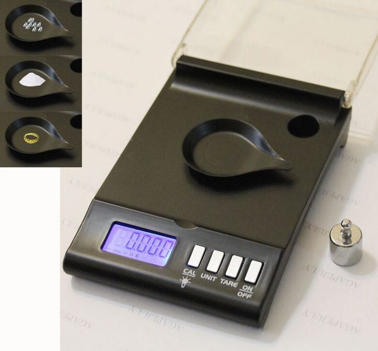 Digitālie svari e 0.001g x 30g - ''PRO"