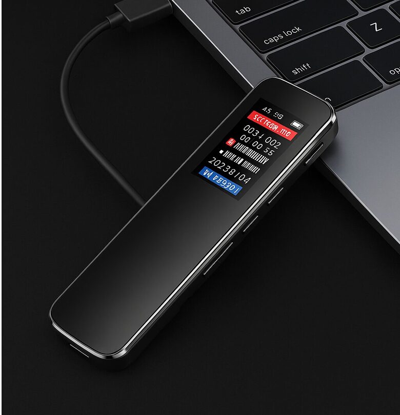 Digitālais Diktofons ar Balss Aktivizāciju un Trokšņu Samazināšanu