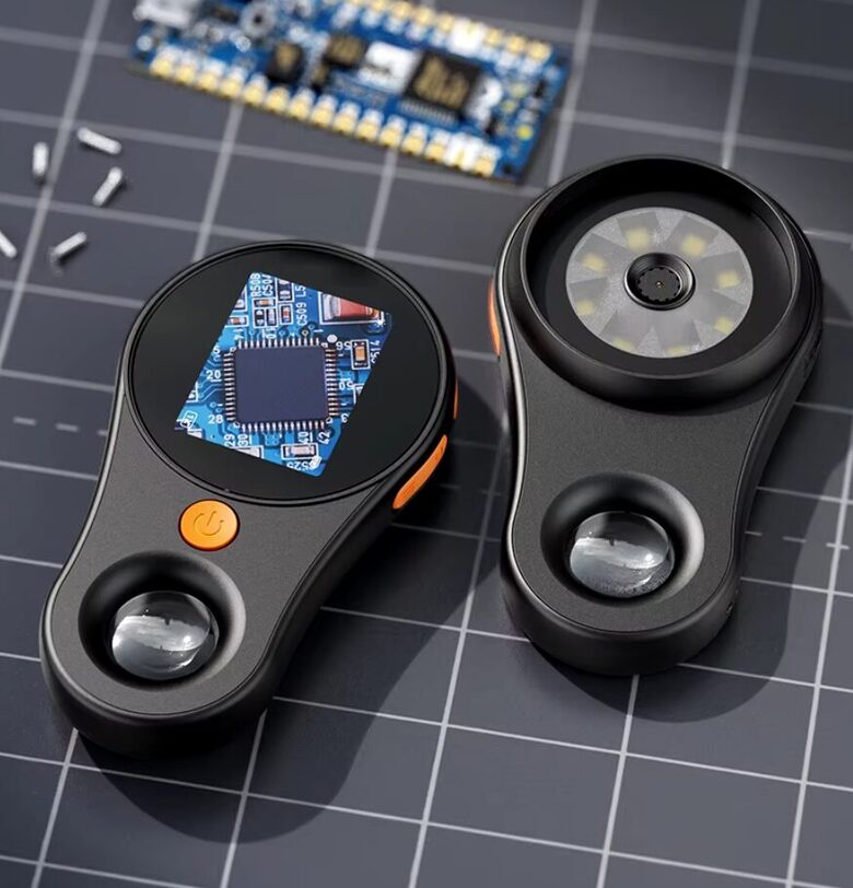 Portatīvais Digitālais Mikroskops ar LED Apgaismojumu