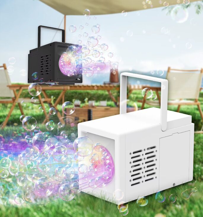 Bērnu rotaļlieta - burbuļu mašīna