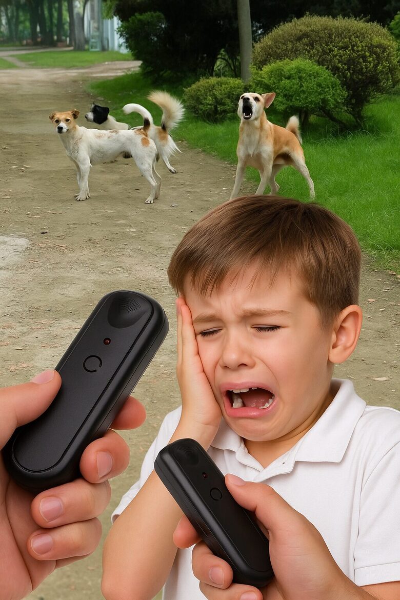 Suņu atbaidīšanas ierīce ar ultraskaņu