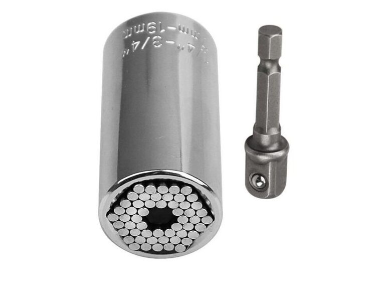 Universālā atslēga 7 mm - 19 mm, pielāgojas jebkurai skrūvei