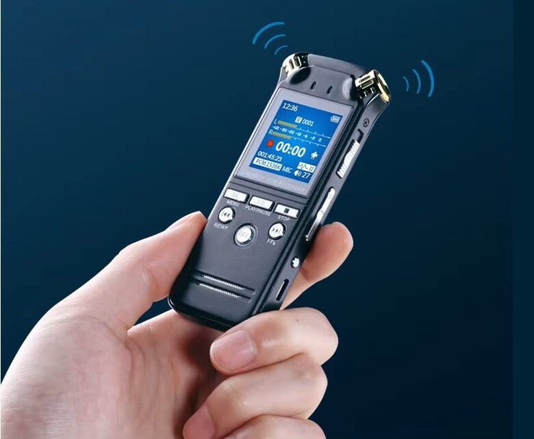 Diktafons ar inteliģentu trokšņu slāpēšanas funkciju 32Gb