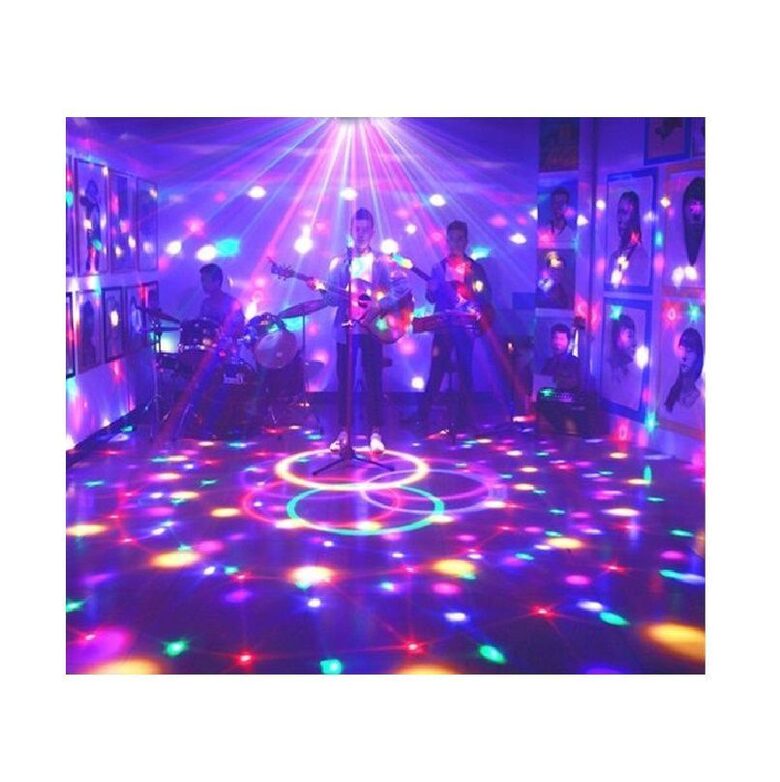 Led disko gaisma, rotējoša 3W