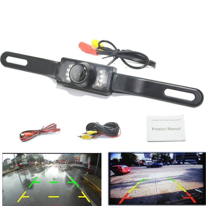 Automašīnas atpakaļskata kamera ar nakts redzamību