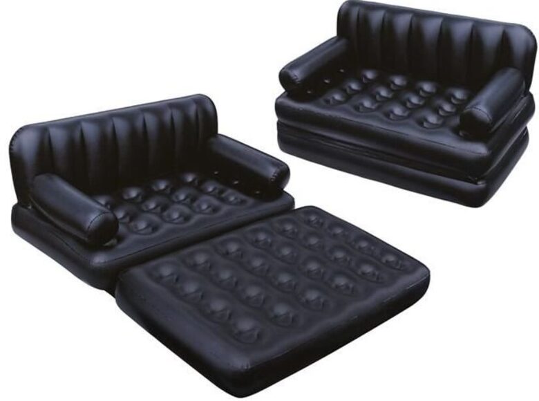 Piepūšams dīvāns - matracis 188x152x64 cm